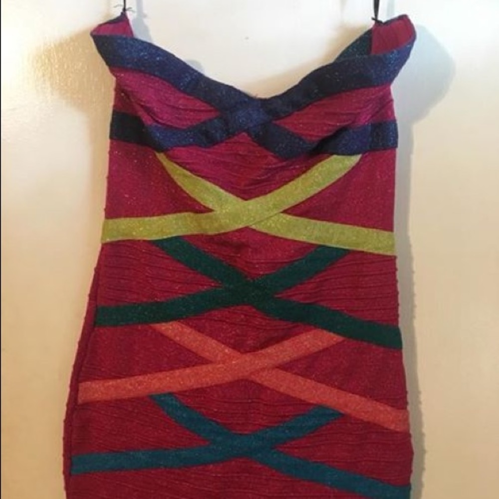 Forever 21 multi-color dress